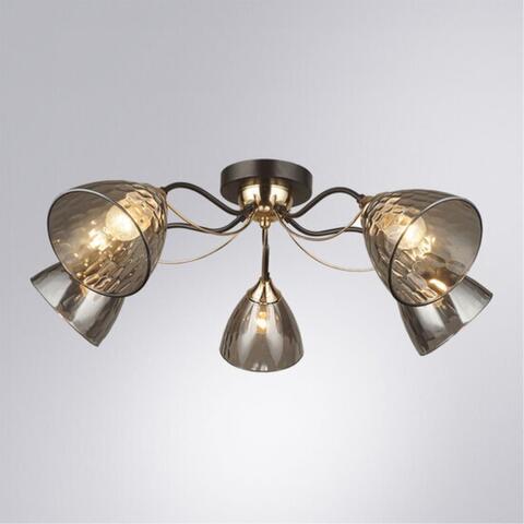 Потолочная люстра Arte Lamp LILY A4366PL-5BK