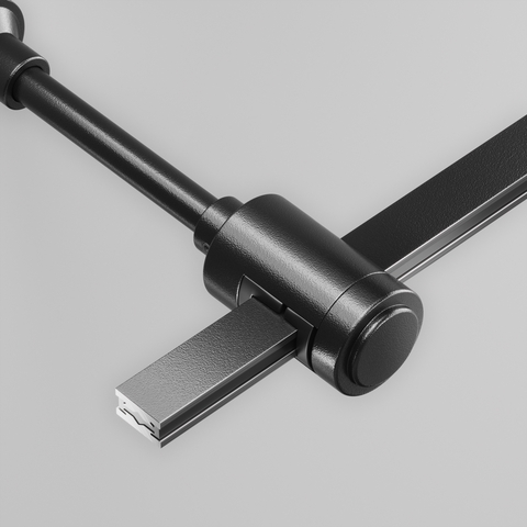 Комплектующие для трековой системы Maytoni Accessories for tracks flarity TRA155CW-SL1-B