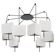 Подвесная люстра Arte Lamp Trixie A7084SP-8BK