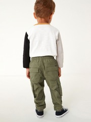Брюки карго для мальчика Next C33-592, Хаки