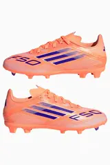 Бутсы adidas F50 League FG/MG Junior - оранжевый
