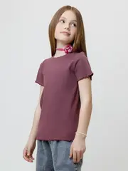 фуфайка  для девочки  КР 302868/бордовый 1411 к653