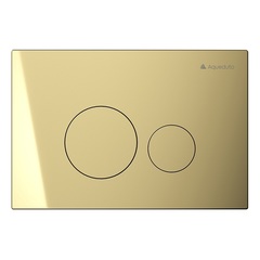 Aqueduto CIRCULO Novo CIR0250 Панель смыва, шлифованное золото фото