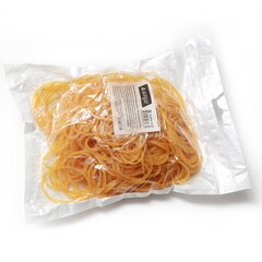 
          Резинки для денег банковские 38 мм, Alingar, 100 гр, каучуковые, зип - пакет, европодвес