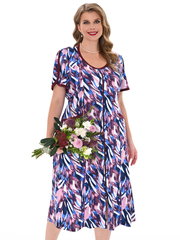 1354В Халат на молнии