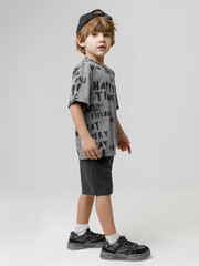 шорты  для мальчика  КР 400596/антрацитовый 3902 к594