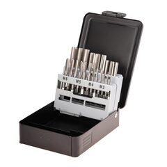 Набор метчиков комплектных M3 -M12 HSS-G DIN352 21пр Terrax by Ruko A245006