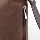 Сумка Саломея 350 эко-замша шоколад