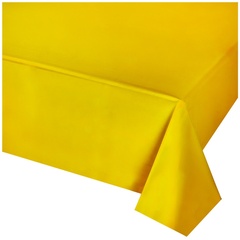 Скатерть п/э желтая 1,4х2,75м