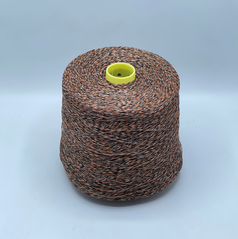 Бобинная пряжа, Frescolino, 500м, 100%Лен, Мультиколор, 39991