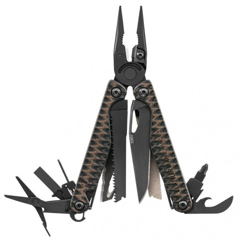 Картинка мультитул Leatherman Charge+ серо-коричневый - 1