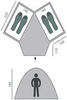 Картинка палатка кемпинговая Btrace Double 4  - 2