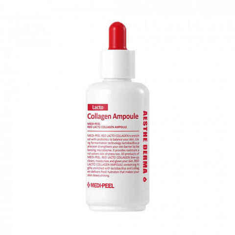 MEDI-PEEL Red Lacto Collagen Ampoule / Ампульная сыворотка с коллагеном и лактобактериями 70 мл
