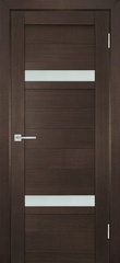 Дверь ТЕХНО-705 / Цвет Венге / белый сатинат / Двери МАРИАМ