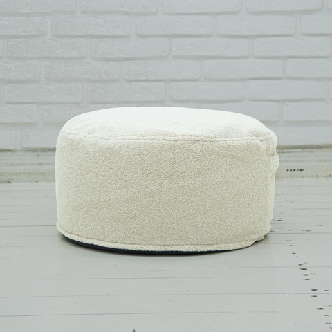 Пуф Тедди (айвори)