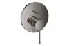 GROHE Essence 24167A01 Внешняя часть смесителя для ванны скрытого монтажа на 2 потребителя, круглая, темный графит глянец