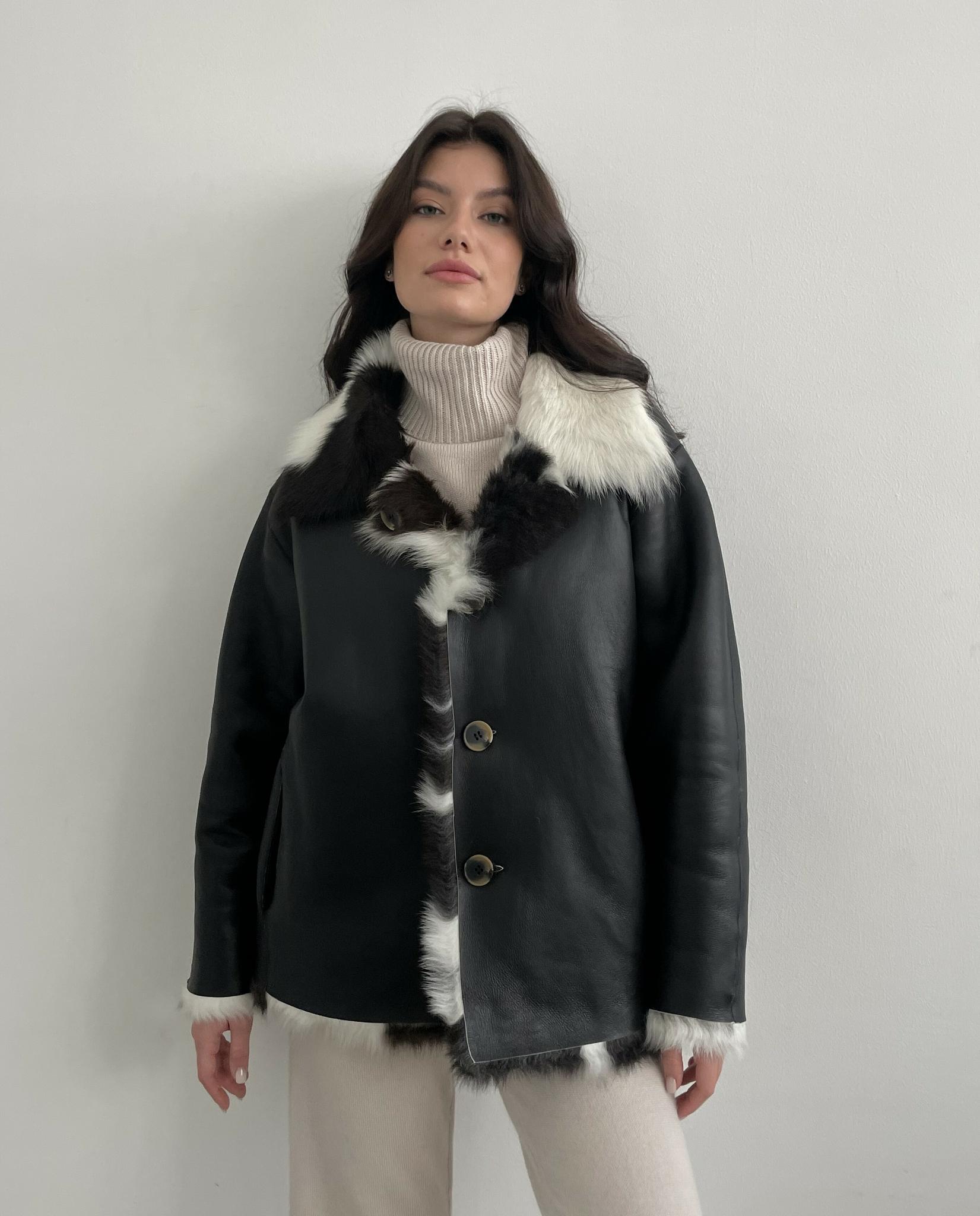 Двусторонняя куртка-дубленка Toscana Cruella