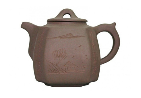 Глиняный чайник "Хуаншань", 1300мл