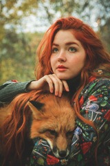 Fox and Swan. Kolomenskoye.