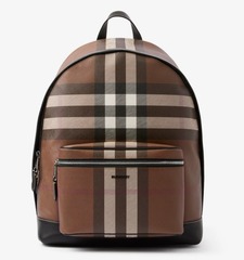 Рюкзак Burberry в клетку, коричневый