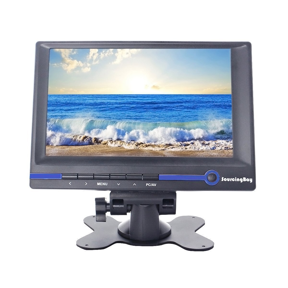 Зеркала с мониторами и универсальные камеры Автомобильный монитор Sourcingbay 7&quot; hdmi_car_monitor_hd_1.jpg