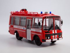 PAZ-3205 AG-12 (3205) AGDZS fire bus 1:43 Modimio Our Buses Special #2