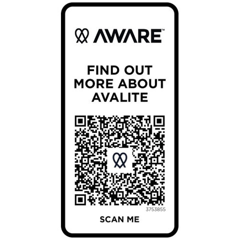 Avalite футболка унисекс Aware™ из переработанных материалов с коротким рукавом