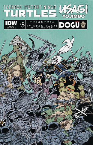 Teenage Mutant Ninja Turtles Usagi Yojimbo WhereWhen #5 (Cover A)