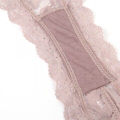 Трусики Sexy Floral (XL-2XL) светло-лиловые