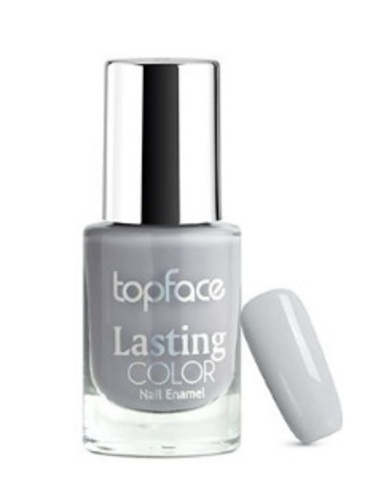 Topface Лак для ногтей Lasting color тон 85, серый - PT104 (9мл)