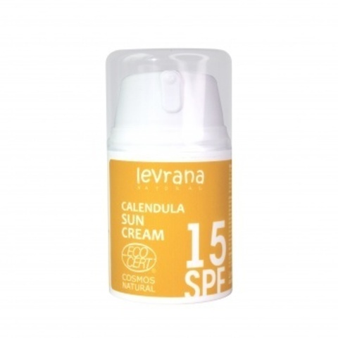 Крем для ежедневного применения Календула, 15 SPF (Levrana)