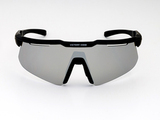 Комплект лыжные очки Victory code Extreme Black/Silver + линза Оранжево-красная