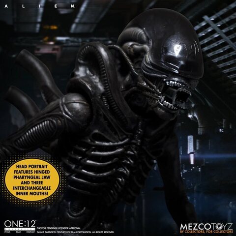 Фигурка Чужой масштаб 1:12 Коллекционное Издание Mezco
