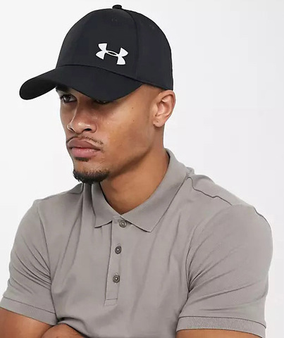 Картинка кепка Under Armour Golf Headline Cap 3.0 черный - 4