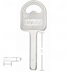 Заготовки финских ключей аблой 10848 SOLEX квадрат(29×5.5×3) КНР