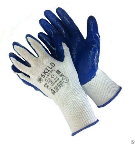 ПЕРЧАТКИ НЕЙЛОНОВЫЕ С НИТРИЛОВЫМ ПОКРЫТИЕМ (ВЫСОКАЯ ЧУВСТВИТЕЛЬНОСТЬ)