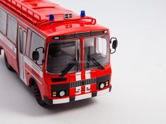 PAZ-3205 AG-12 (3205) AGDZS fire bus 1:43 Modimio Our Buses Special #2