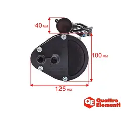 Двигатель эл. переменного тока QUATTRO ELEMENTI QE-22/35D-QE-22DN в сборе с насосом (243-912-033)