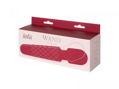 Красный вибромассажер Dashing Wand - 21 см. - 