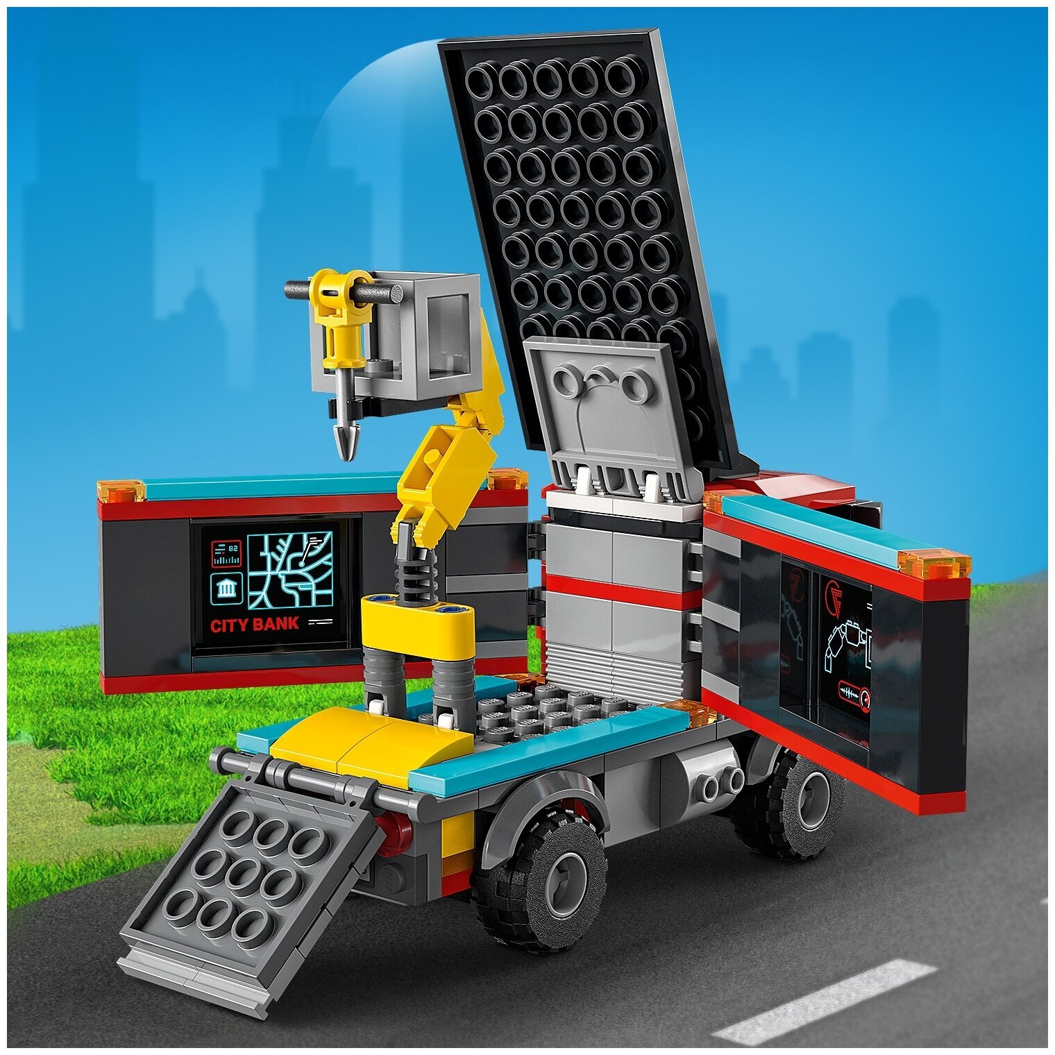 Конструктор LEGO City 60317 Полицейская погоня в банке 60317 купить в  интернет-магазине Layon.ru