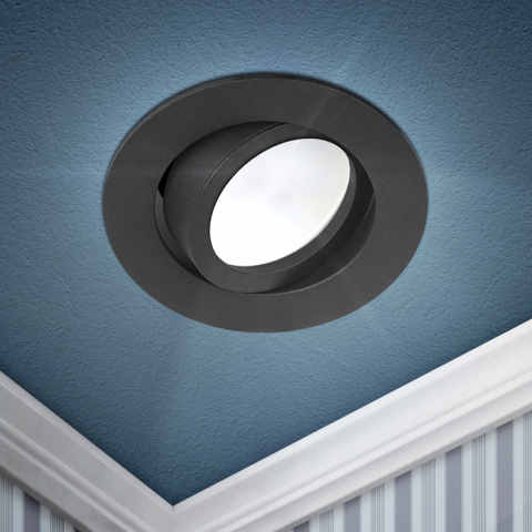 Встраиваемый светильник Эра KL86 BK MR16 GU5.3