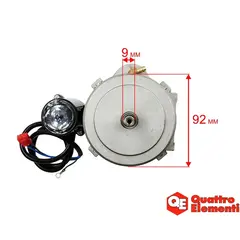 Двигатель эл. переменного тока QUATTRO ELEMENTI QE-22/35D-QE-22DN в сборе с насосом (243-912-033)