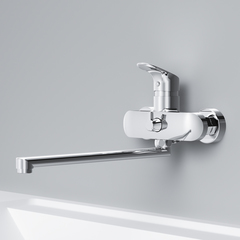 Смеситель для ванны и душа с длинным изливом AM.PM LIKE - F8090016