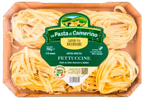 Паста яичная Феттучини "La Pasta di Camerino", 250г
