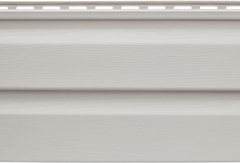 Сайдинг виниловый Альта-Профиль Корабельный брус Альта-сайдинг Светло-серый 3660х230 мм