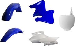 Комплект пластика Polisport Yamaha YZ250F 01-02 YZ426F 01- Синий Белый