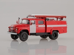 ZIL-130 AC-30(130)63A white stripes  fire engine 1:43 AutoHistory