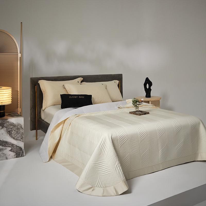 ZEPHYR HOME Покрывало 245х250 Тенсель Кремовый