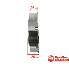 Корпус горелки QUATTRO ELEMENTI QE15D под адаптер форсунки (TK15-000-022)