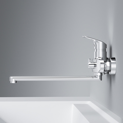 Смеситель для ванны и душа с длинным изливом AM.PM LIKE - F8090016